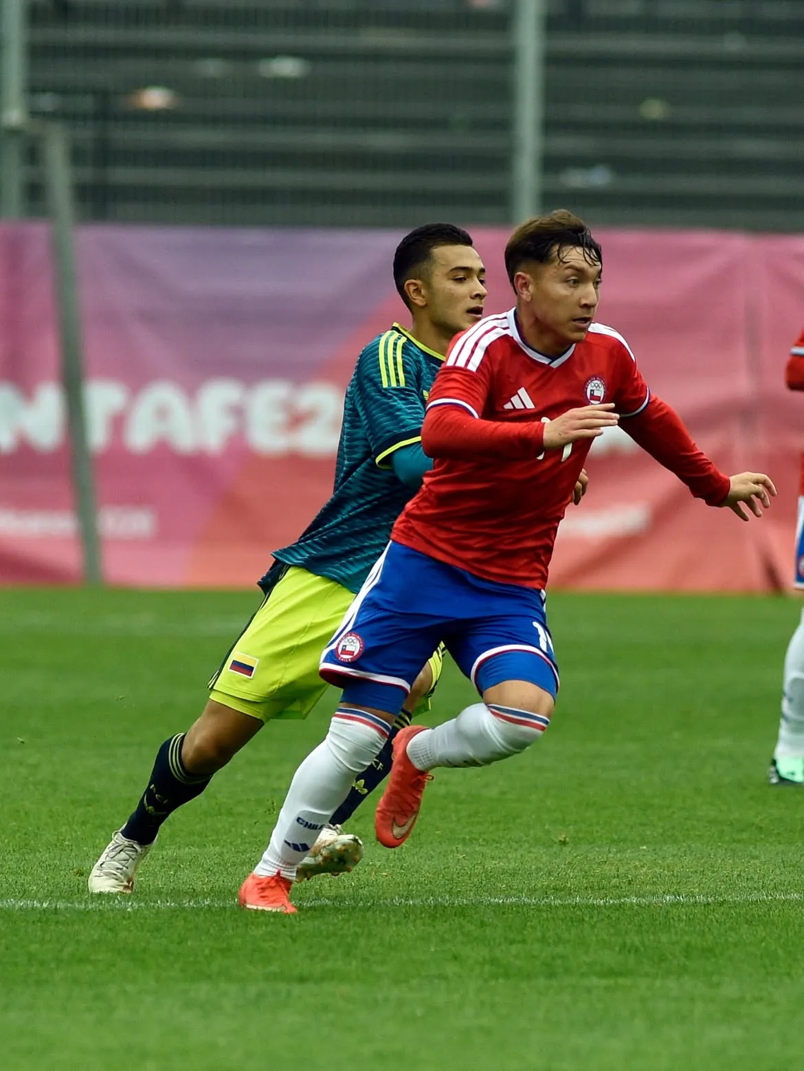 Vicente Martínez fue buena figura en Chile vs Colombia en los Odesur.