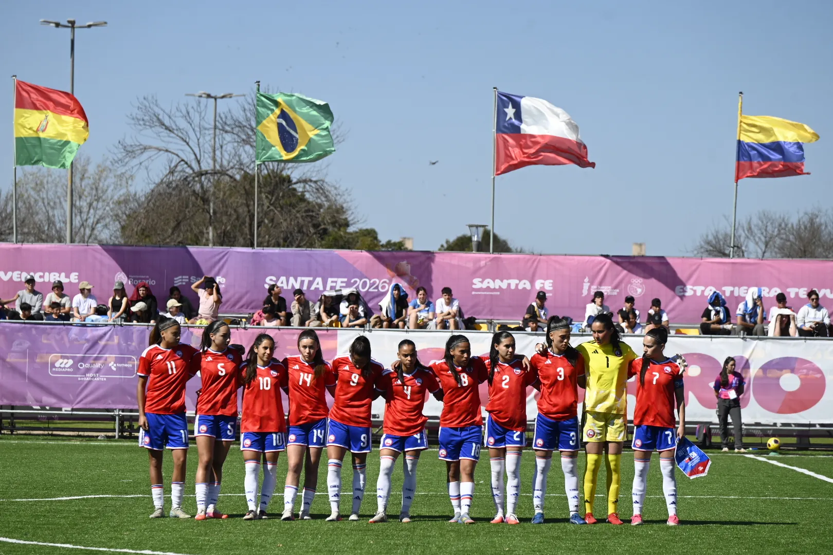 Chile Femenino irá por el oro en los Juegos Odesur | Foto: La Roja