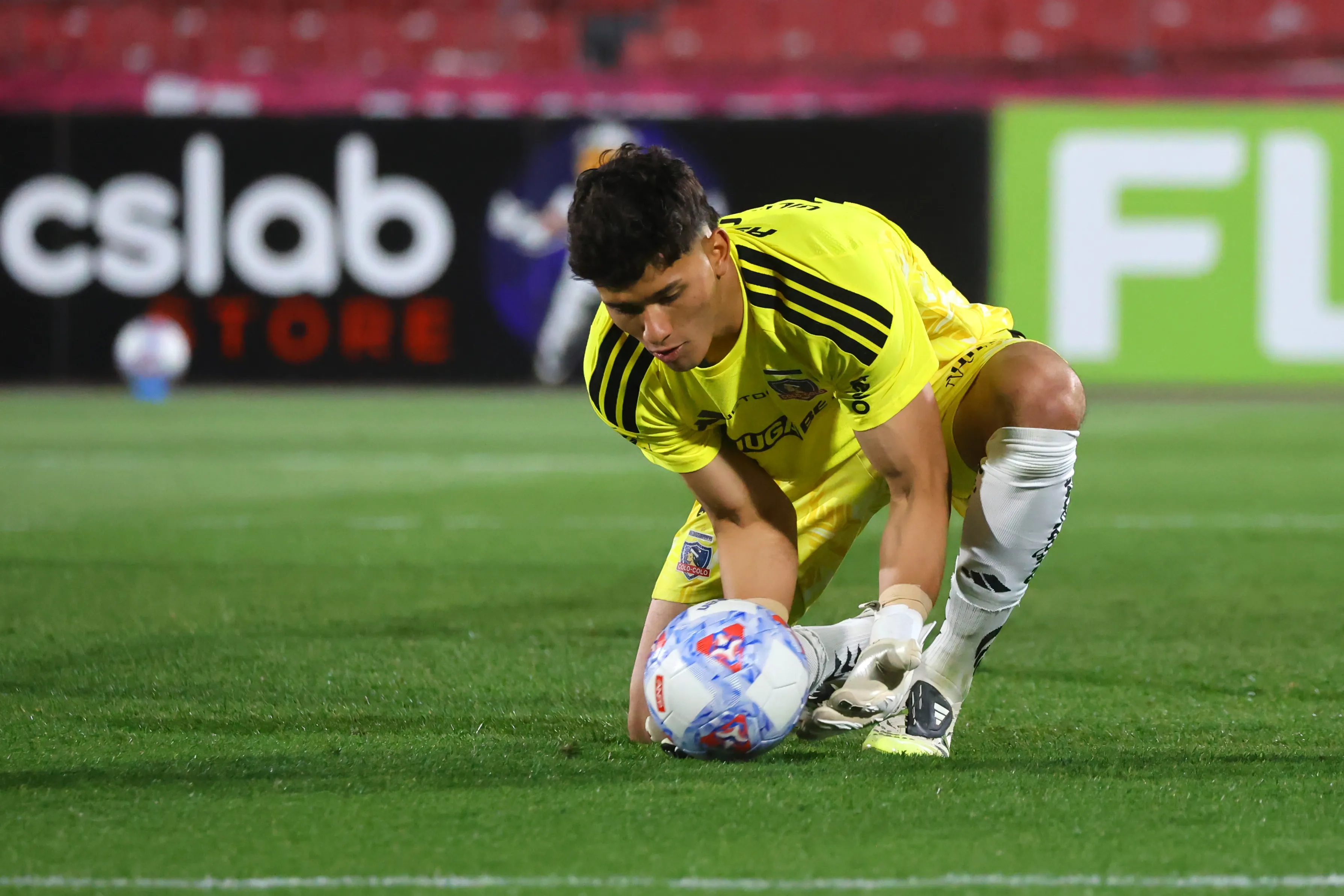 Eduardo Villanueva fue titular en el partido de Colo Colo vs Audax | Foto: Photosport