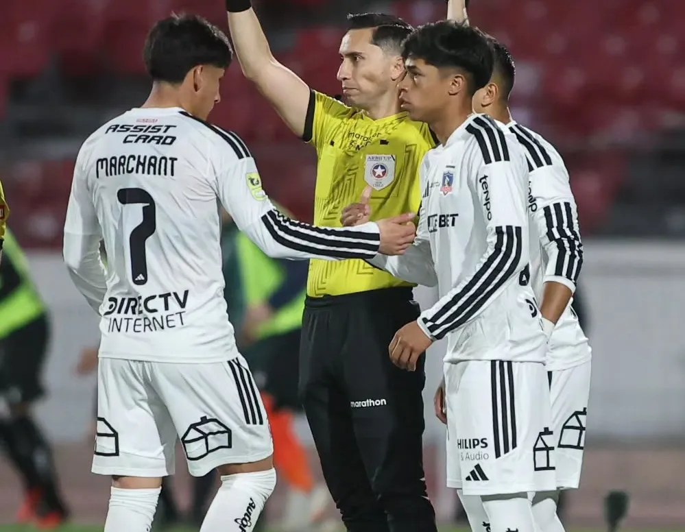 La felicidad de Gedeón Díaz tras hacer su debut en Colo Colo. 