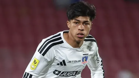 La felicidad de Gedeón Díaz tras hacer su debut en Colo Colo.