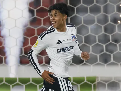 ¡El sueño del pibe! Gedeón Díaz marca su primer gol en Colo Colo para el 1 a 0 ante Audax
