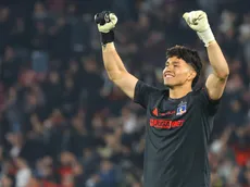 Villanueva celebra su gran actuación en la clasificación de Colo Colo
