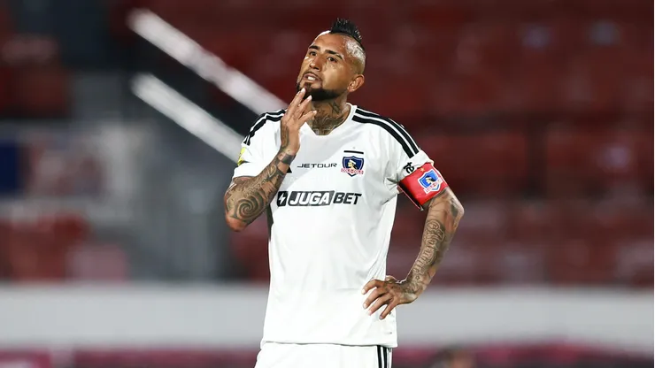 Arturo Vidal avisó que está tranquilo en Colo Colo.