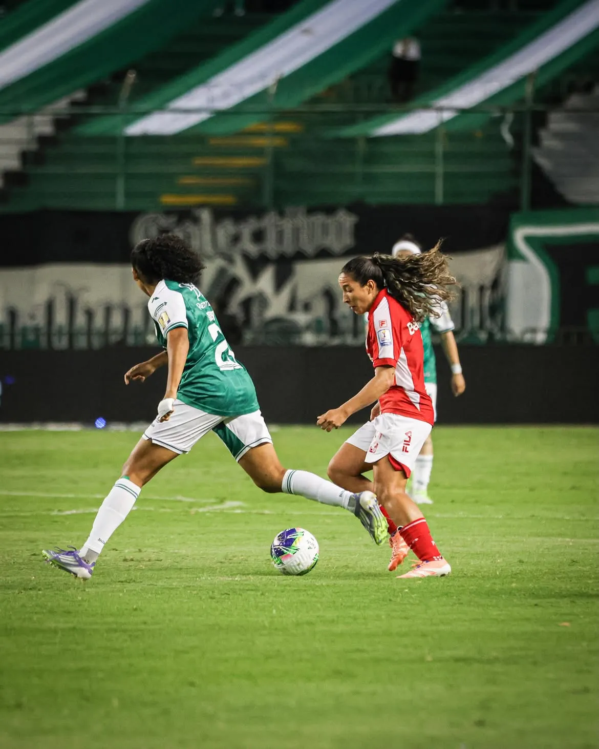 Deportivo Cali se impuso a Independiente Santa Fe en la final de Colombia.Imagen: Instagram Santa Fe Femenino