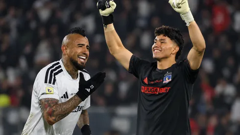 Arturo Vidal está feliz con Eduardo Villanueva en Colo Colo.