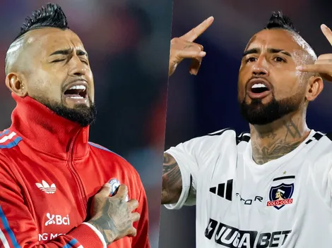 Arturo Vidal pasará de Colo Colo a la Roja en cosa de minutos