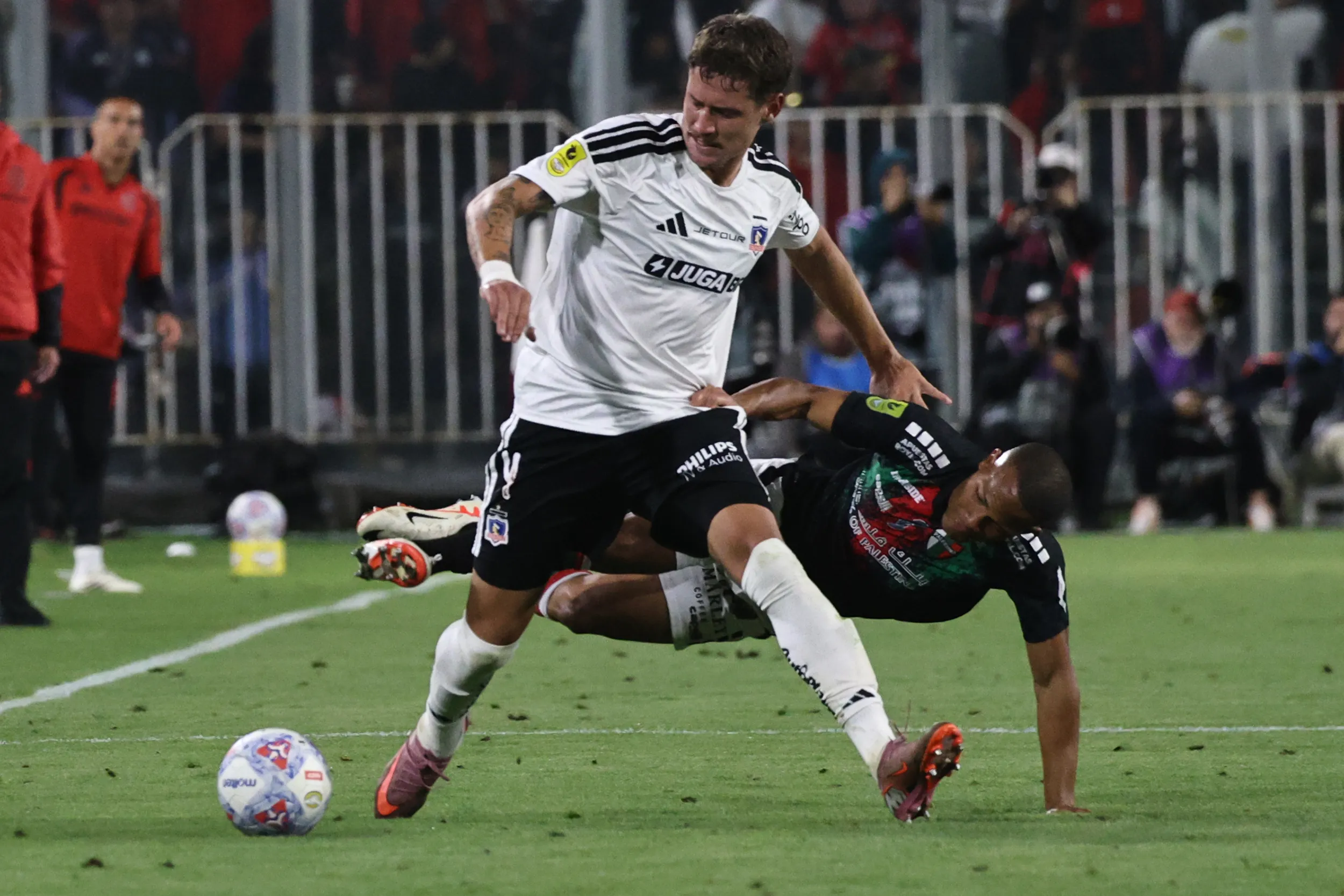 Colo Colo enfrentará a Palestino en el mes de octubre.Imagen: Diego Martin/Photosport