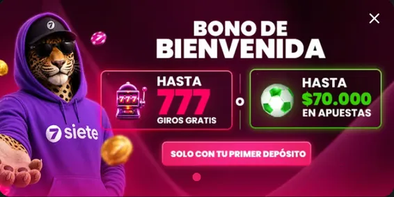 Código promocional Siete
