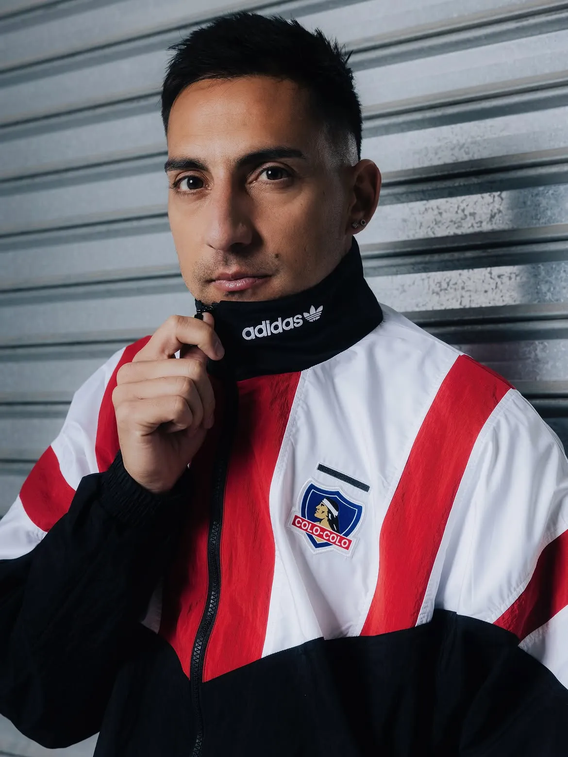 La nueva chaqueta de Colo Colo.