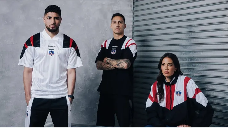 La nueva indumentaria de Colo Colo.