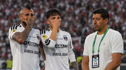 Arturo Vidal defendió con todo a Leandro Hernández de Nicolás Córdova.