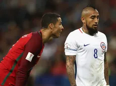 Arturo Vidal reacciona a la salida de Cristiano Ronaldo de Portugal