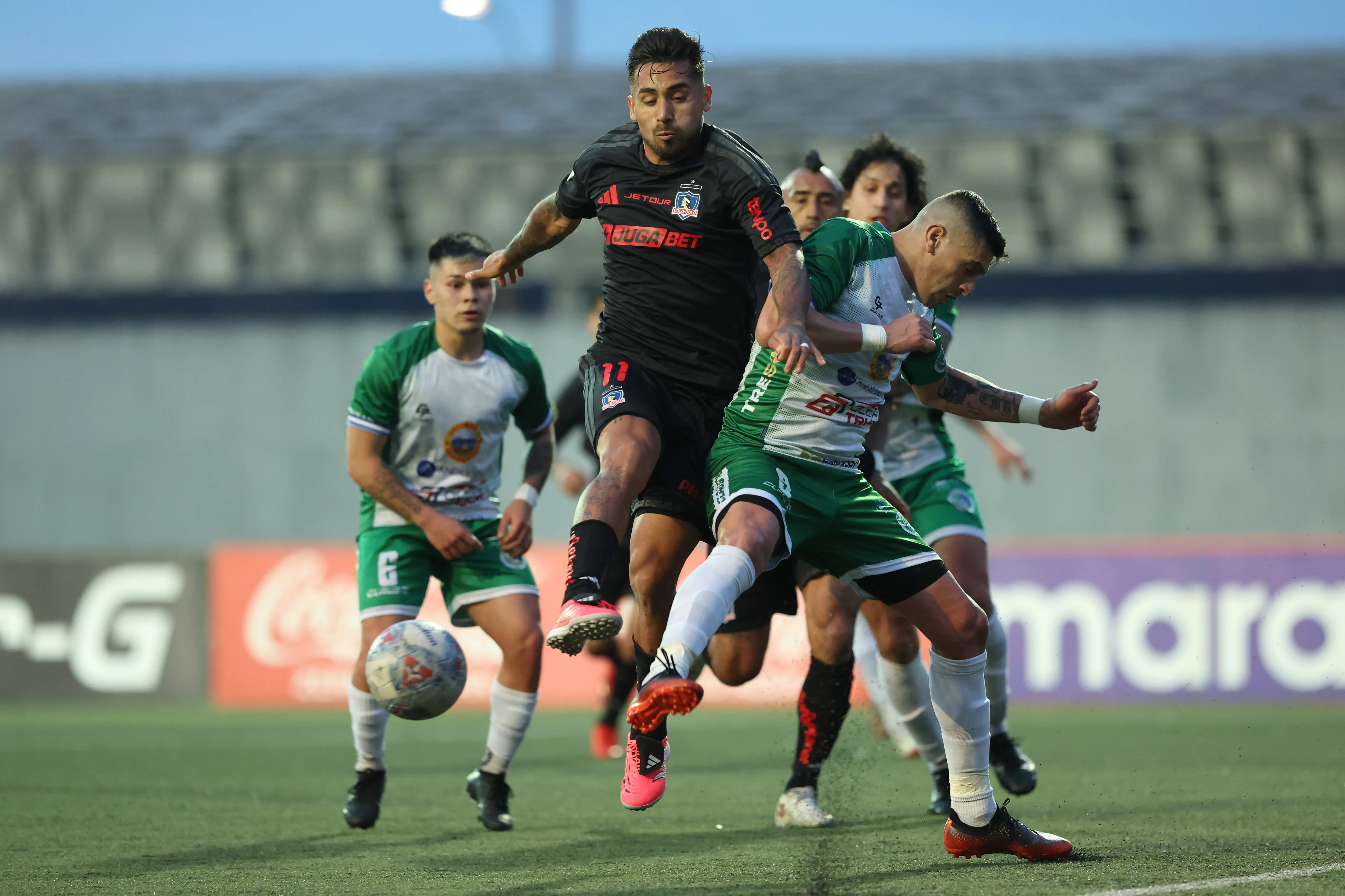 Colo Colo saldrá en búsqueda de las semifinales de Copa Chile.Imagen: Nicolas Klein/Photosport