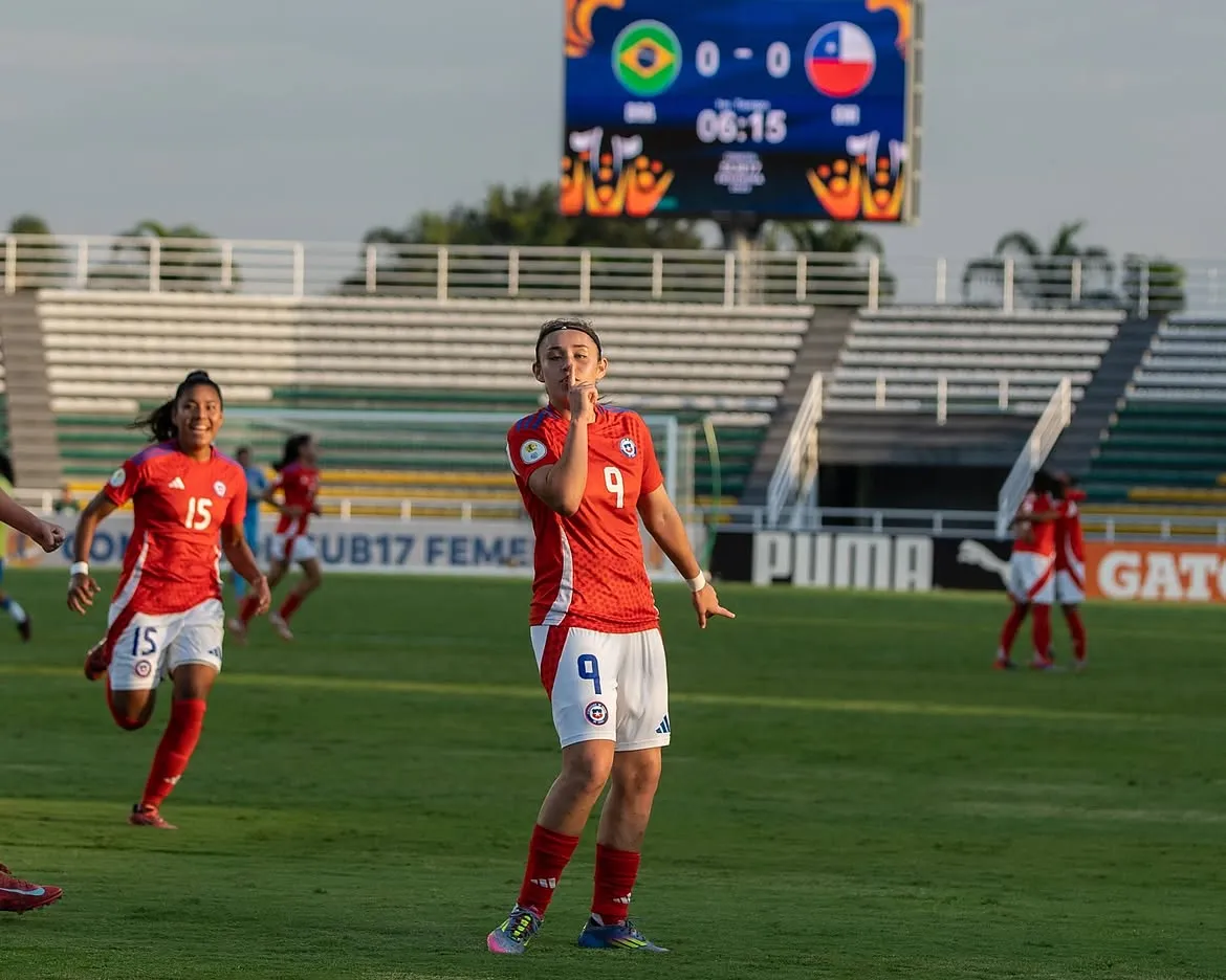 Catalina Muñoz estará en el Mundial Sub 17. Imagen: Instagram Catalina Muñoz.