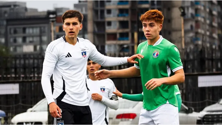 Colo Colo no logra imponerse ante Audax en nueva jornada del fútbol joven.