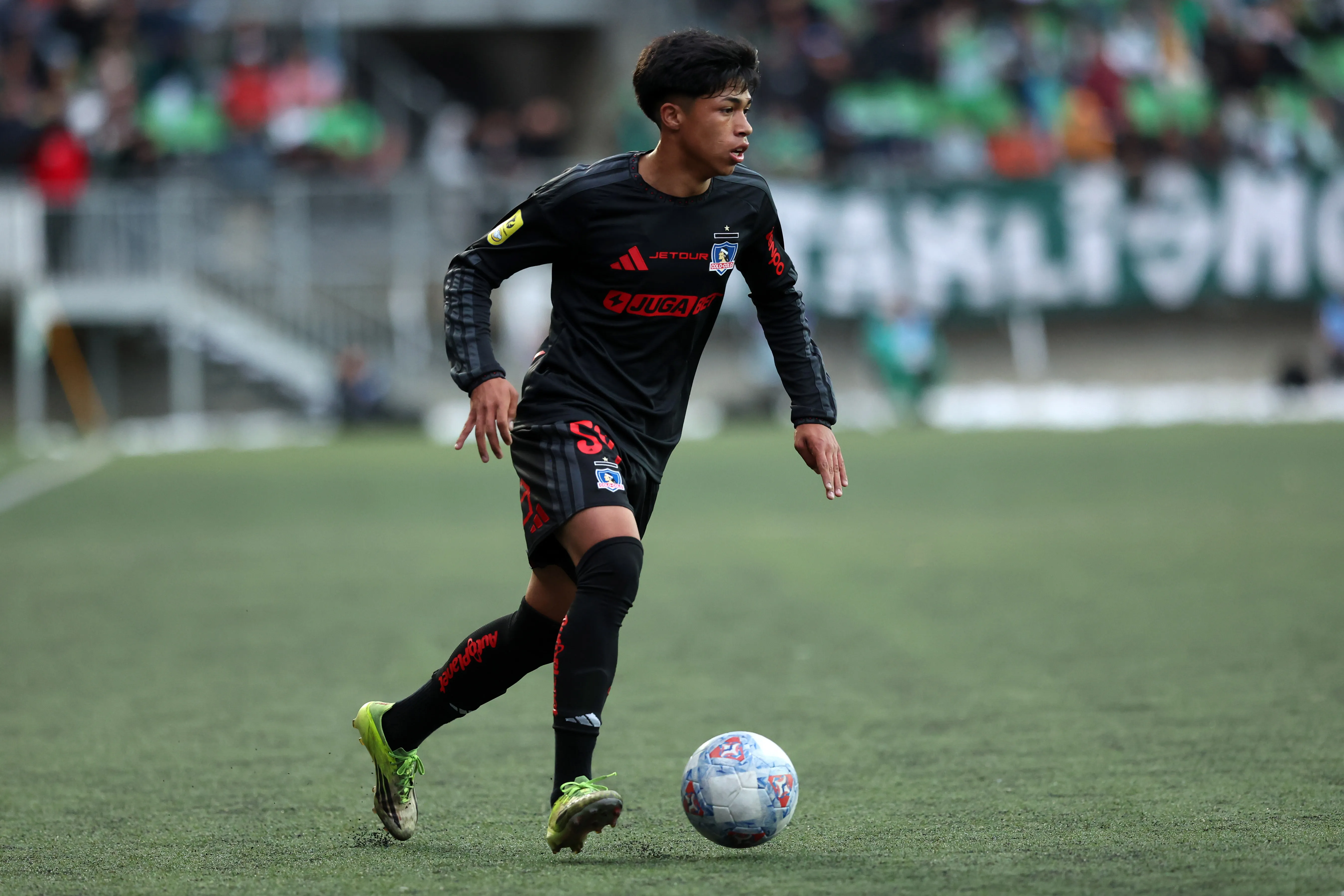 Gedeón Díaz destaca en Colo Colo.