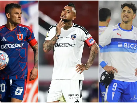 Los partidos de Colo Colo, la U y la UC en la recta final