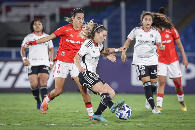 Colo Colo Femenino cayó ante Inter de Porto alegre en los cuartos de la Libertadores 2023 | Foto: Conmebol