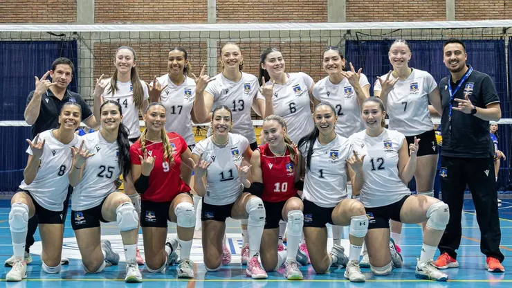 Colo Colo Voley vence a CD Alemán y logra su segundo triunfo en la Liga A1