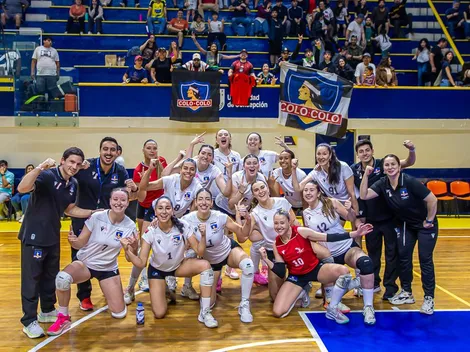 Colo Colo Vóley vence a U. de Concepción y sigue con campaña perfecta