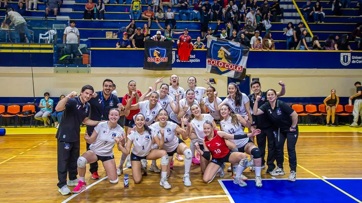 Colo Colo Vóley vence a U. de Concepción y sigue con campaña perfecta en la Liga A1.