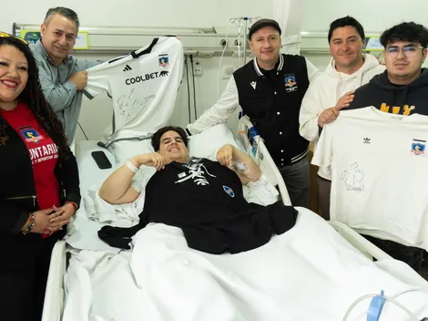 Lindo gesto del CSD Colo Colo con víctima de trágico accidente