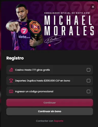 Captura tomada desde la web de Siete
