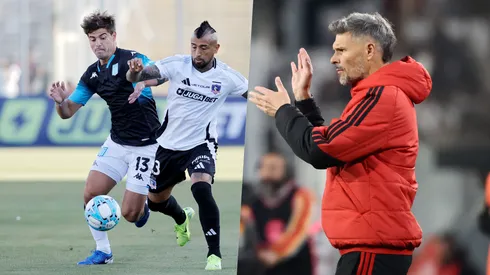 Fernando Ortiz celebra el amistoso contra Racing.