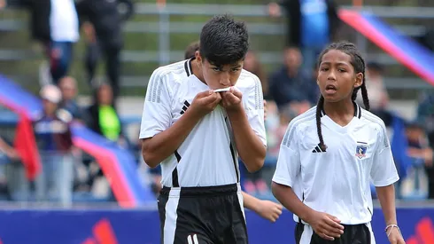 Colo Colo celebra ante la U: dos goleadas en el Superclásico del Fútbol Joven.