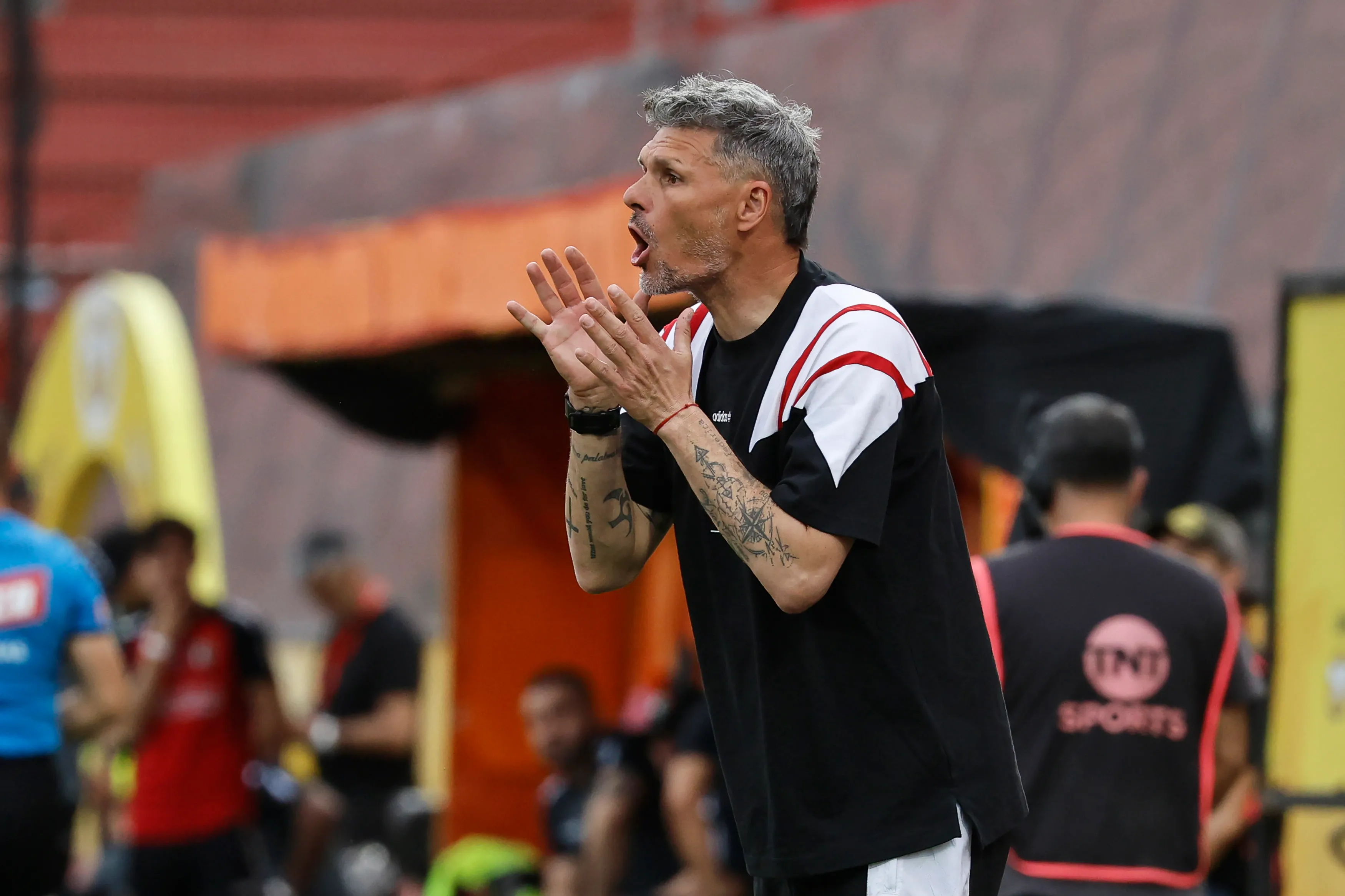Fernando Ortiz y su explicación tras el empate ante Palestino.Imagen: Diego Martin/Photosport