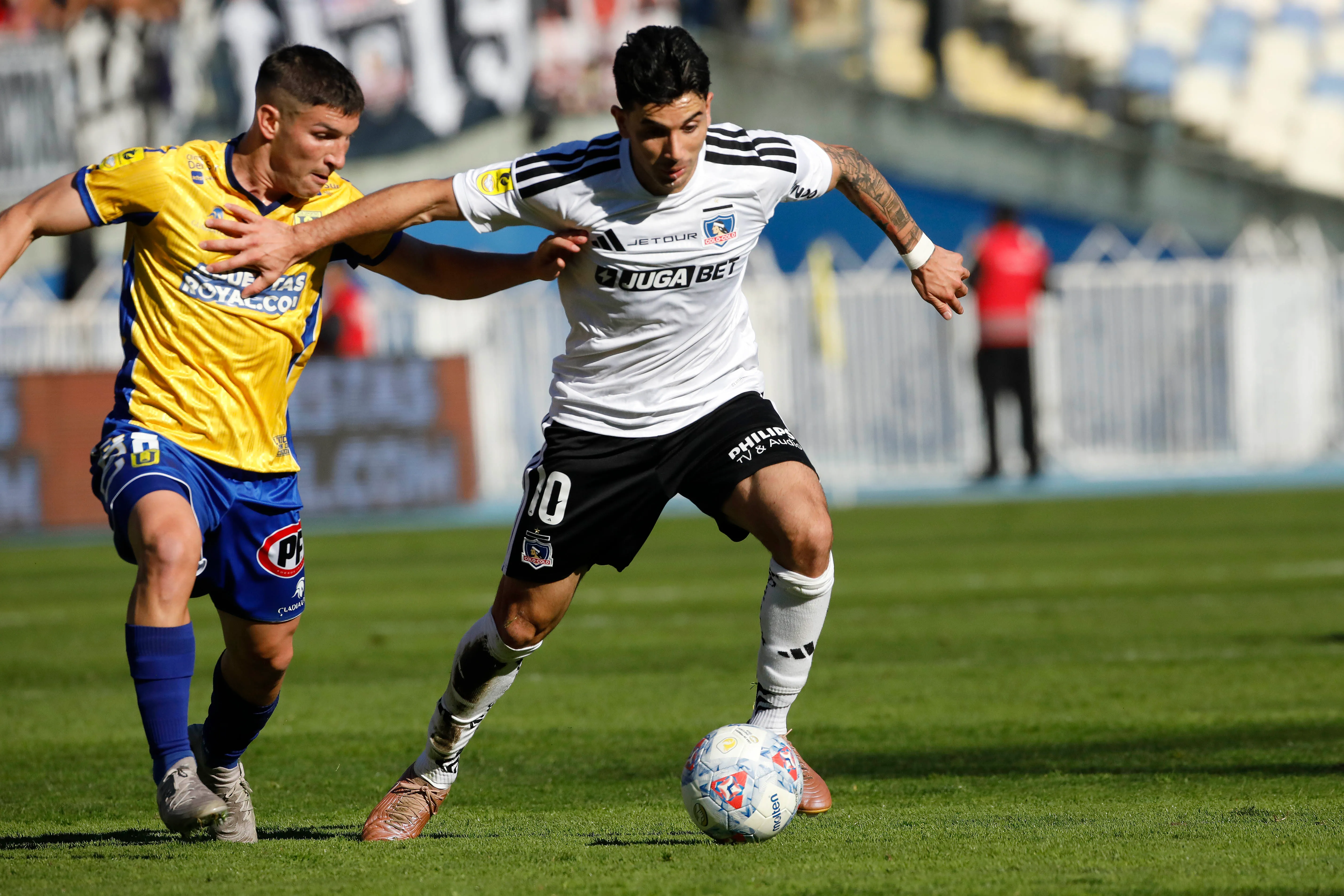 Colo Colo se enfrentará a Universidad de Concepción en el Monumental.Imagen: Marco Vázquez/Photosport