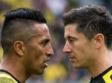 La fuerte pelea entre Barrios y Lewandowski en el Dortmund