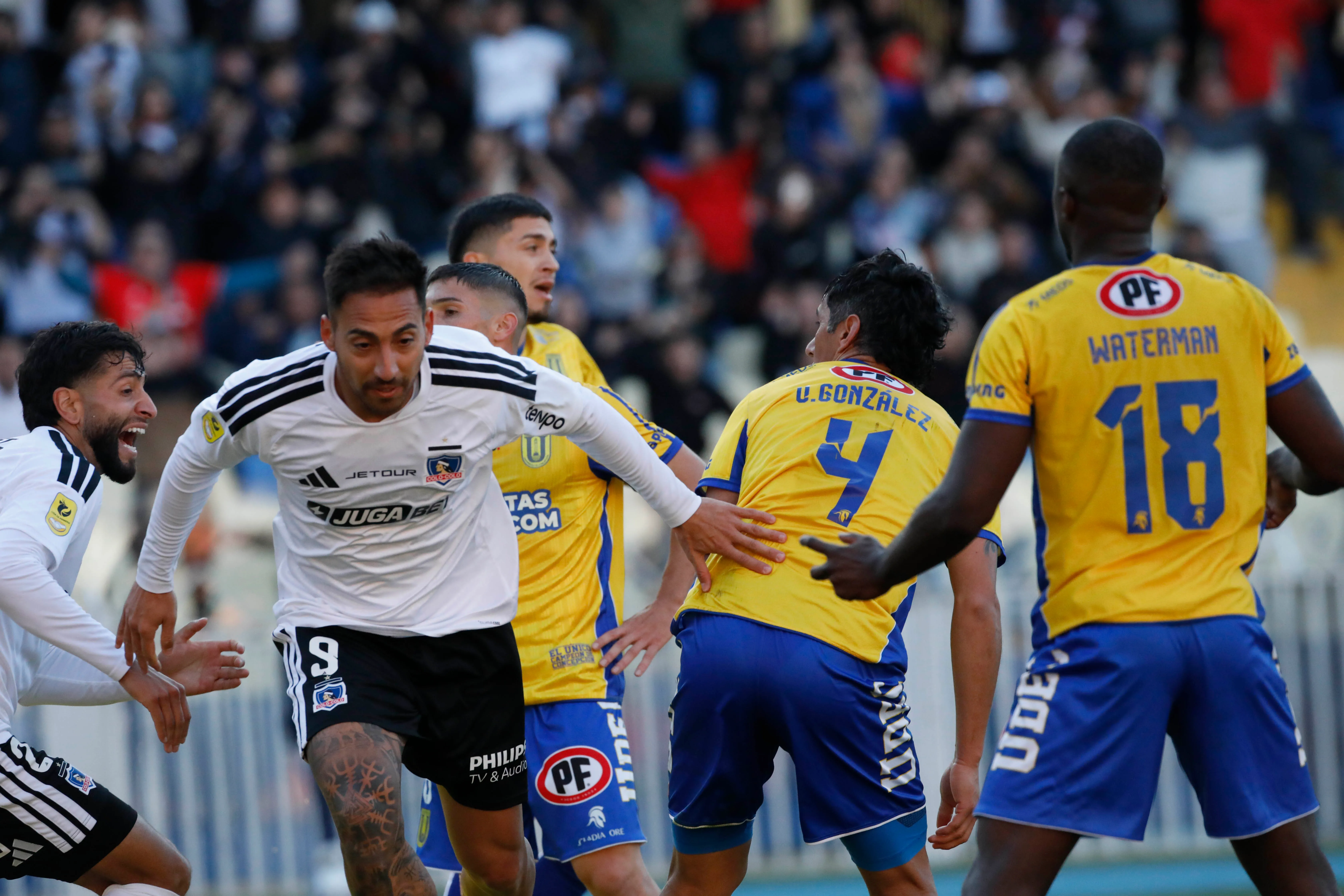 Colo Colo quiere repetir el triunfo que tuvo en Collao. Imagen: Marco Vázquez/Photosport