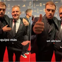 Surrealista cruce entre Ibai y Mosa en el Balón de Oro: “¿Eres hincha de Colo Colo?”