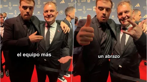 El surrealista cruce entre Ibai y Aníbal Mosa en el Balón de Oro.